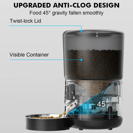 4L Automatic Pet Feeder | Smart Portion Control Feeder