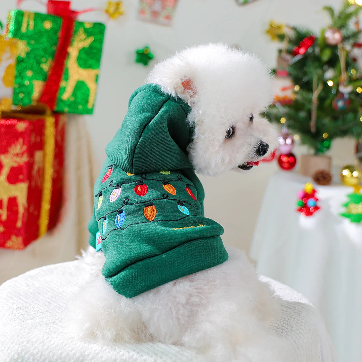 Pet Clothes, Autumn and Winter Cute Cat and Dog Clothing, Comfortable Sweater, Christmas Clothing