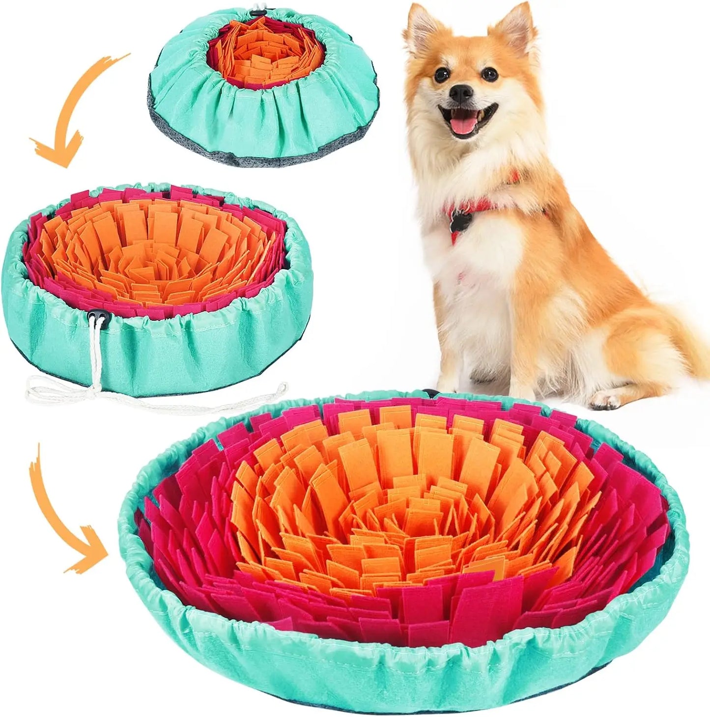 Pet Snuffle Mat for Dogs & Cats – Interactive Slow Feeder Game