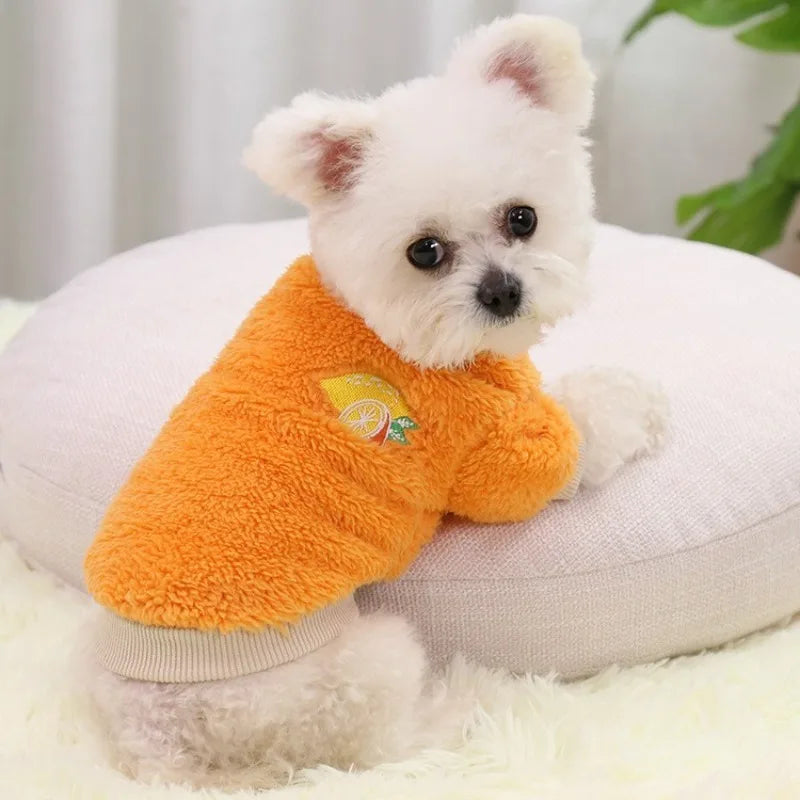 Warm Pet Hoodie for Small Dogs – Soft Winter Coat & Puppy Outfit for Small Breeds