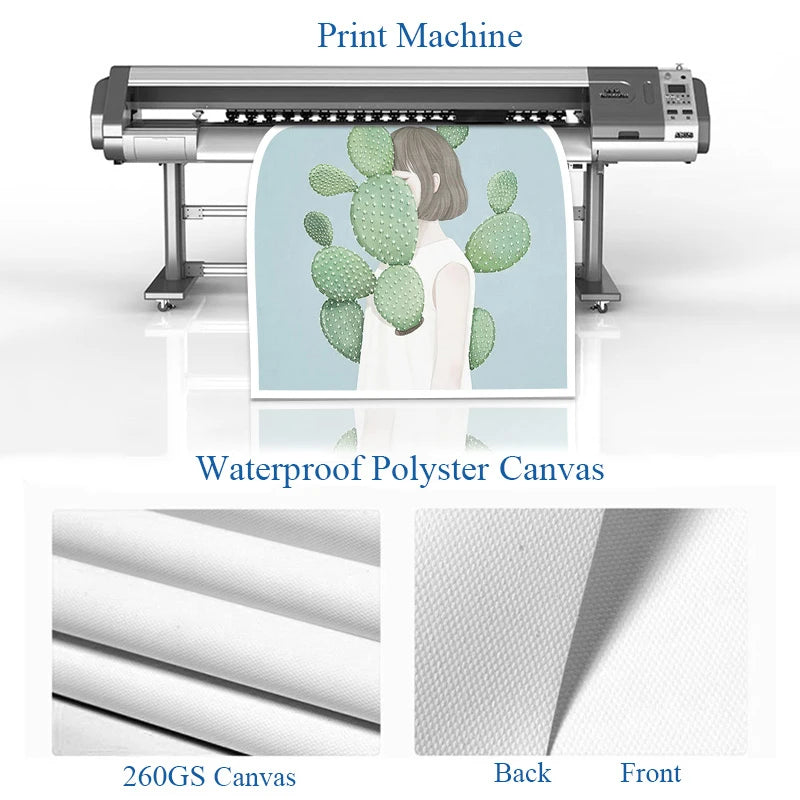 Dachshund on a Moped Canvas Poster | Whimsical Dog Art