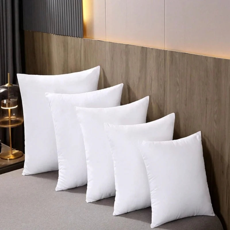 Square Pillow Core | Cushion Insert for Sofa & Bed Pillow Covers