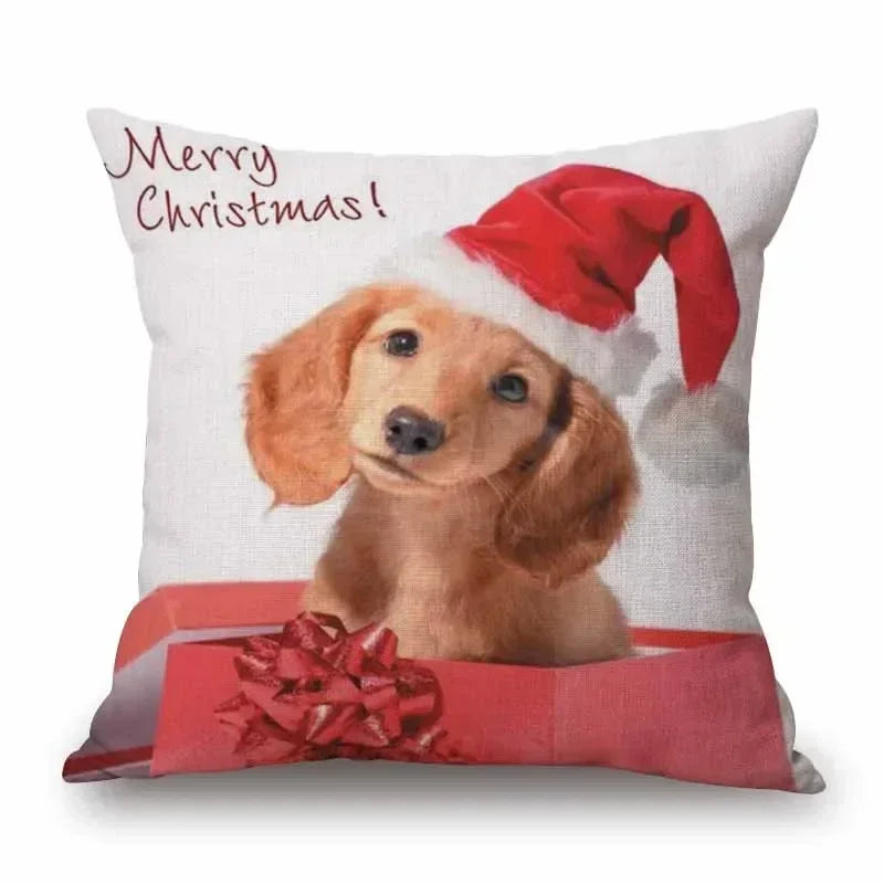 Dachshund Dog Cushion Covers – Sausage Dog Pet Pillowcase for Sofa
