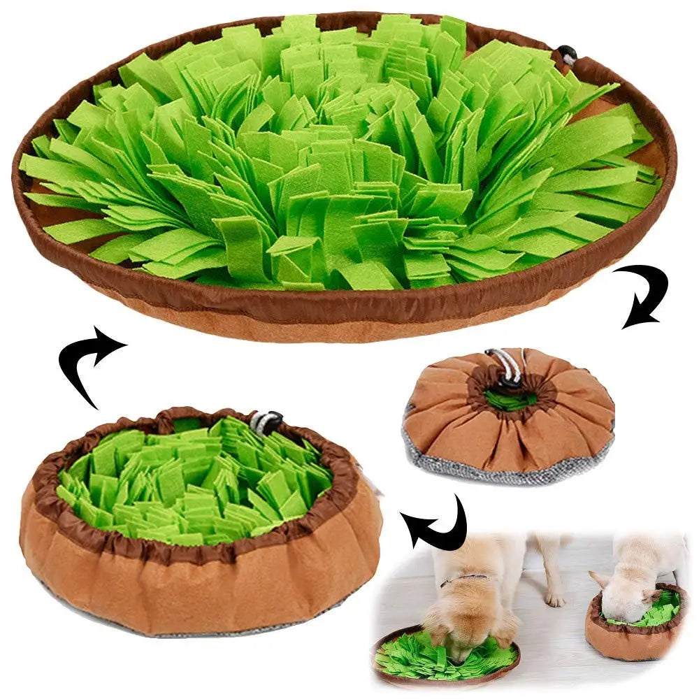Pet Snuffle Mat for Dogs & Cats – Interactive Slow Feeder Game