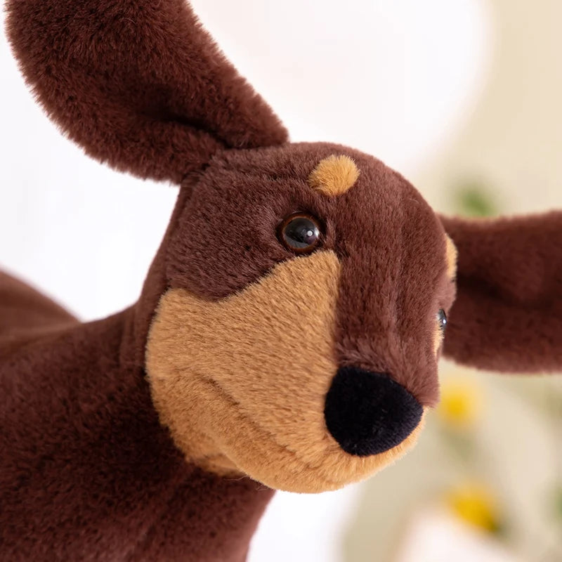 Dachshund Plush Body Pillow | Long Dog Hugging Pillow