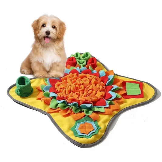 Pet Snuffle Mat | Slow Feeding Training Mat for Dogs & Cats