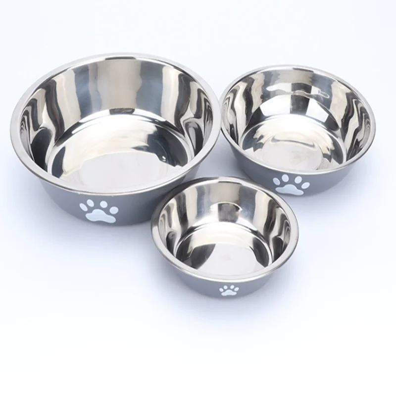 High Quality Stainless Steel Pet Bowls | Anti-Knock Dog Bowls