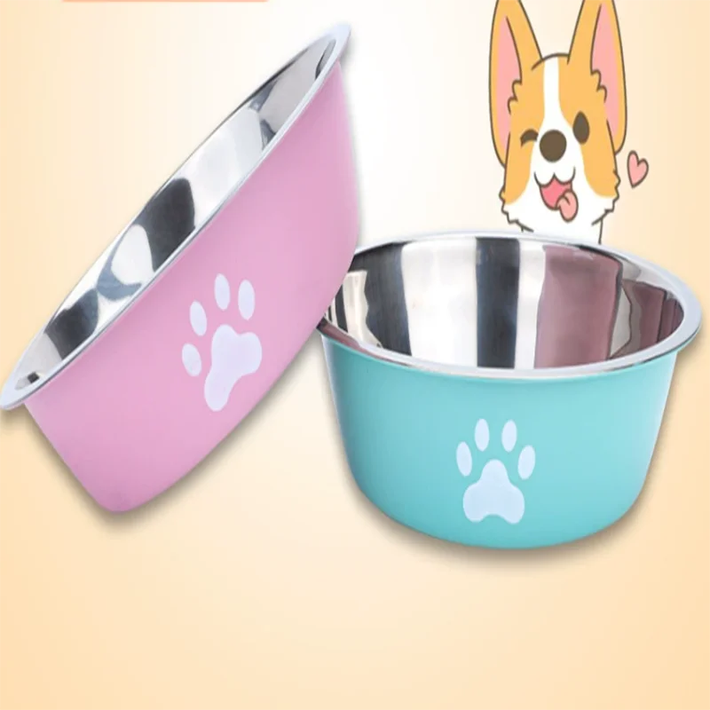 High Quality Stainless Steel Pet Bowls | Anti-Knock Dog Bowls