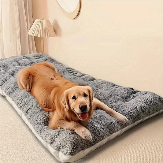 Large Plush Dog Bed Sofa – Super Soft Thickened Pet Mat for Dogs & Cats