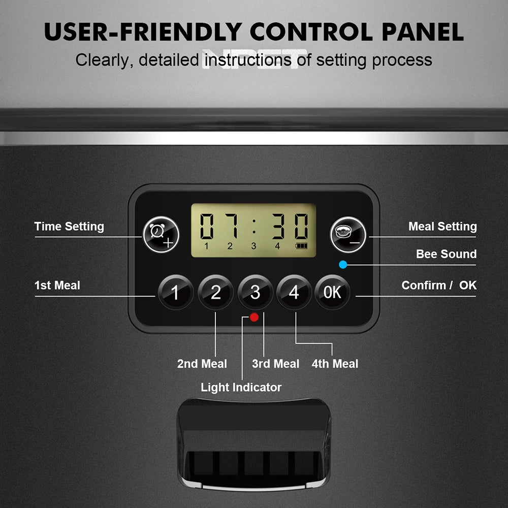4L Automatic Pet Feeder | Smart Portion Control Feeder