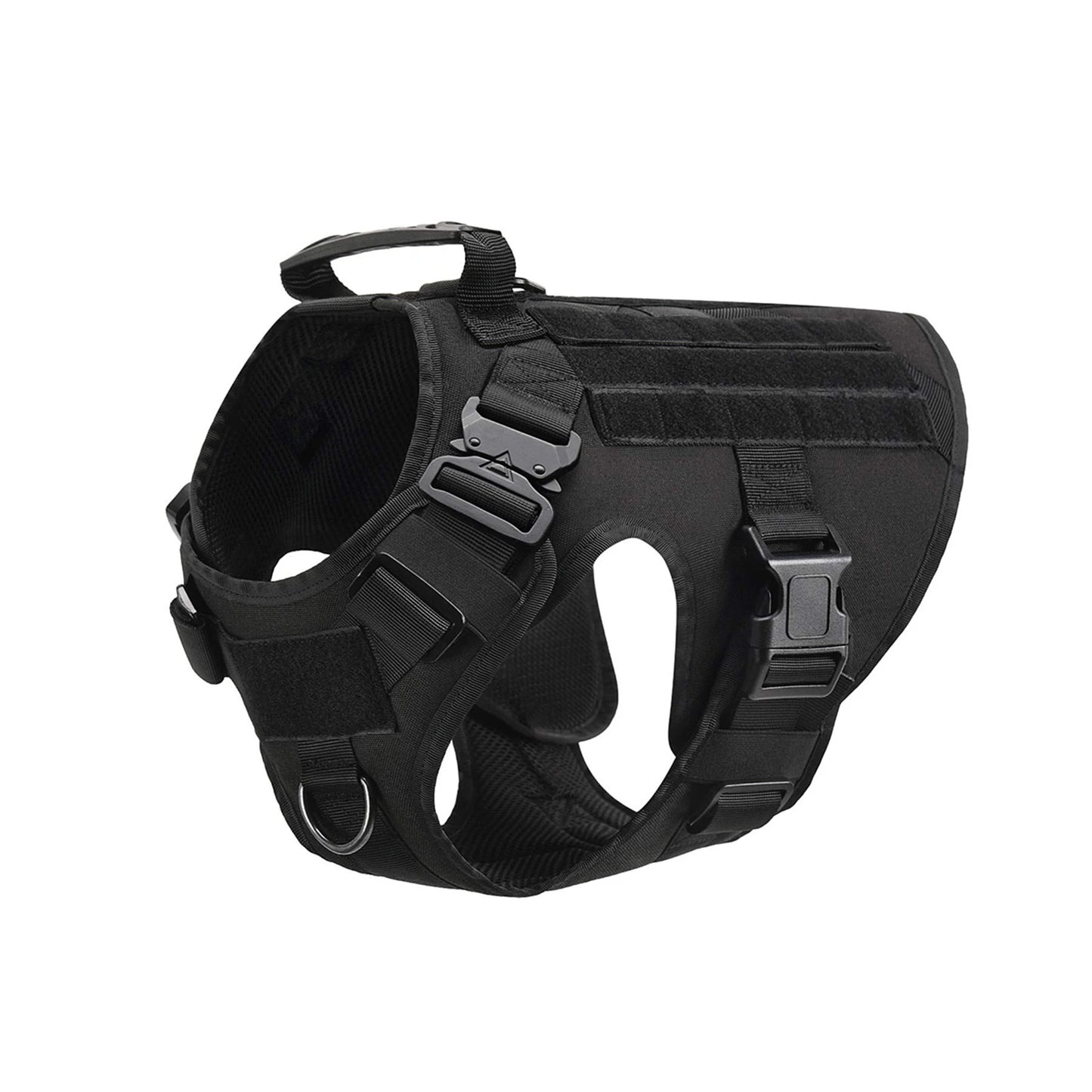 Tactical Dog Harness Set | MOLLE Training Vest for Large Dogs