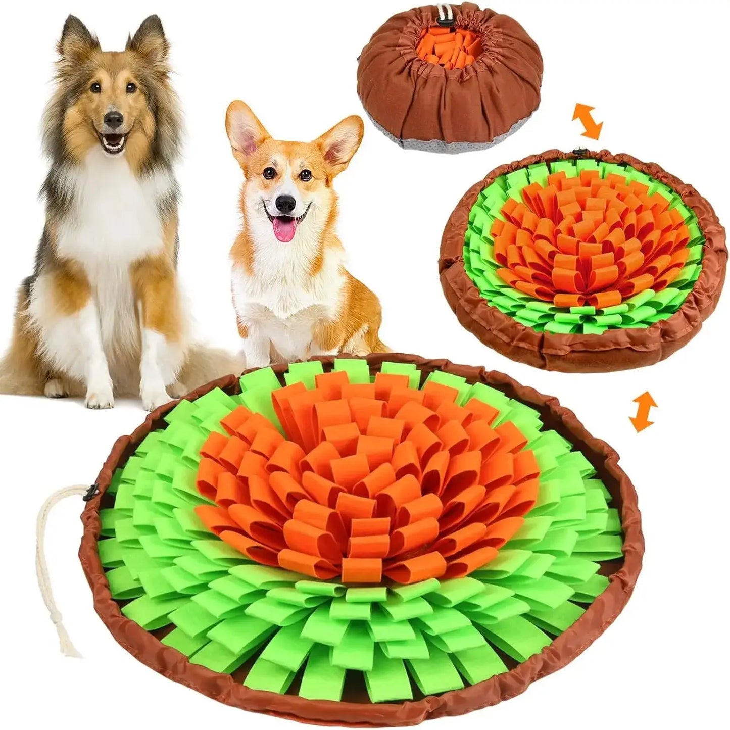 Pet Snuffle Mat for Dogs & Cats – Interactive Slow Feeder Game