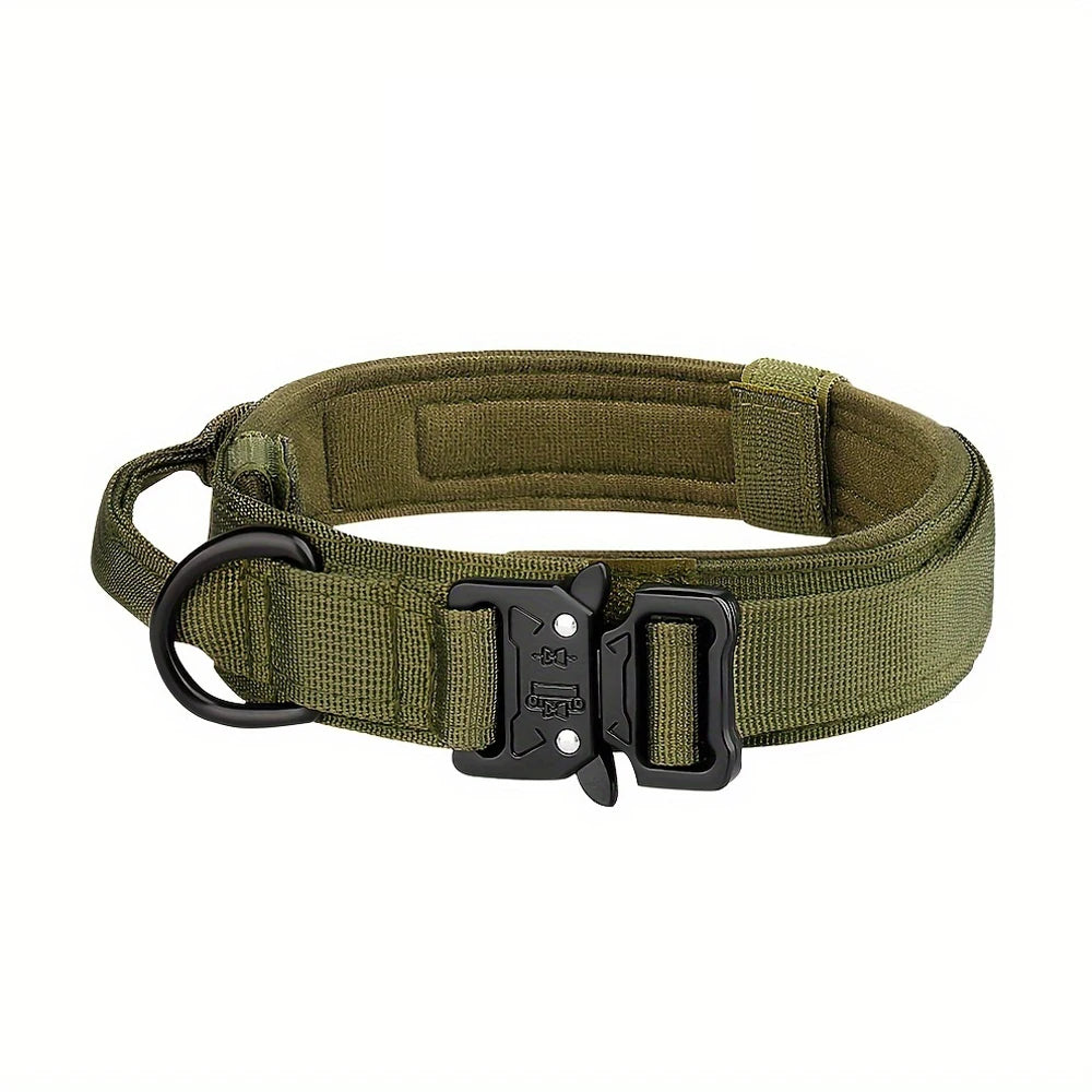Tactical Dog Training Collar & Leash Set | Heavy Duty Control Collar