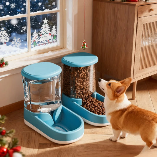 Dog & Cat Feeder | Mess-Free Pet Feeding