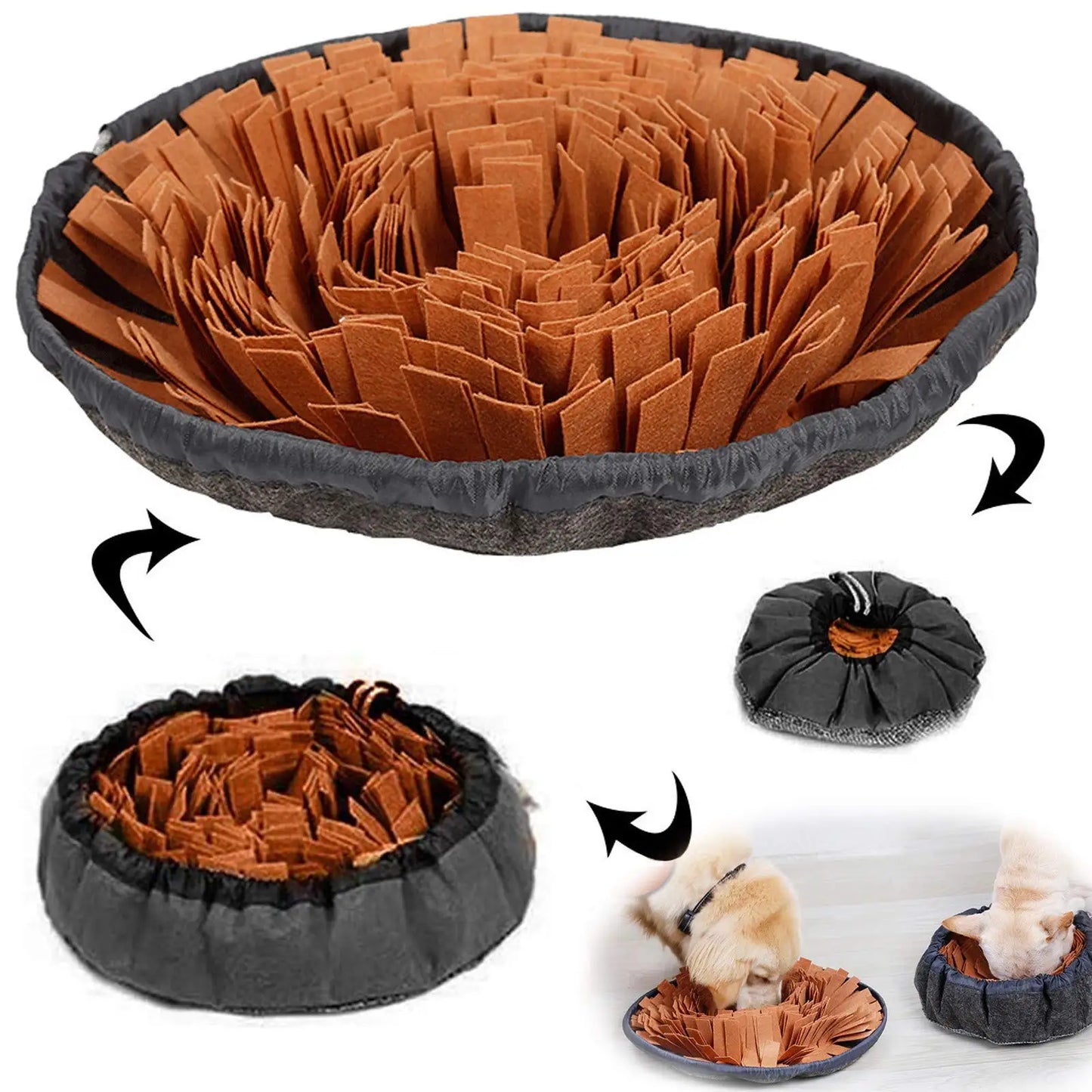 Pet Snuffle Mat for Dogs & Cats – Interactive Slow Feeder Game