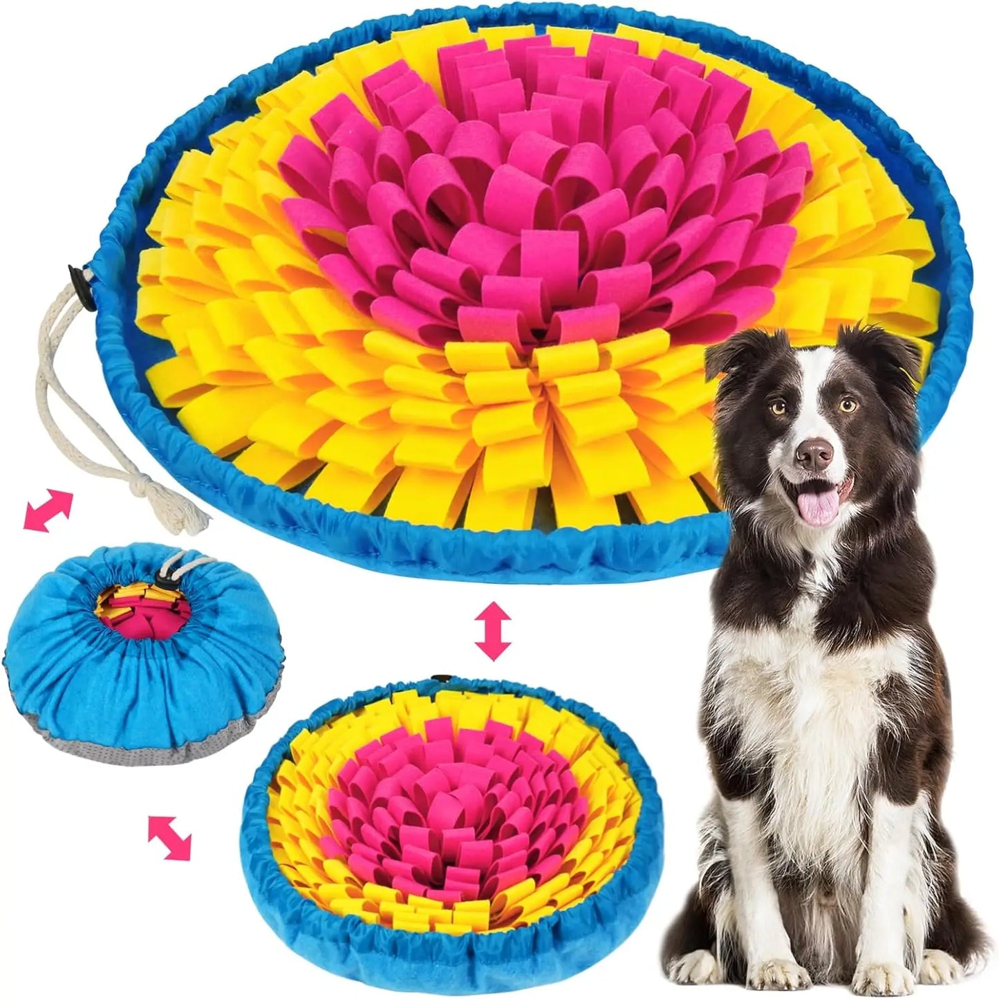 Pet Snuffle Mat for Dogs & Cats – Interactive Slow Feeder Game