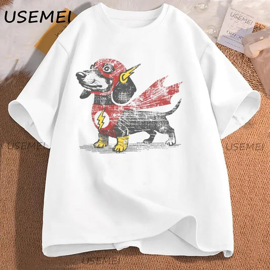 Sausage Dog T-Shirt | Casual Oversized Tee