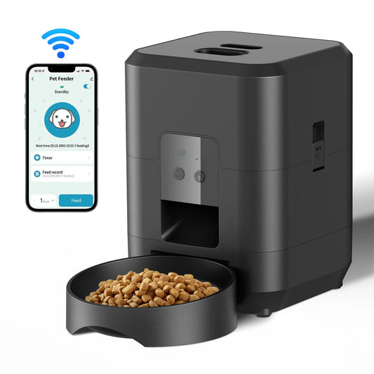 Smart Pet Feeder | Automatic Cat & Dog Food Machine